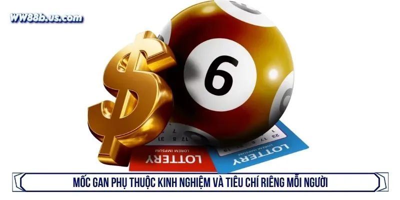 Mốc gan phụ thuộc kinh nghiệm và tiêu chí riêng mỗi người