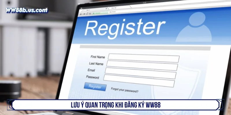 Người chơi cần cung cấp thông tin chính xác khi đăng ký tài khoản WW88